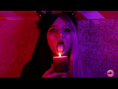 ❤️ ʻO ka Blowjob aloha mai Sexy Succubus me ka hoʻokō waha Pono ia makou ️❤